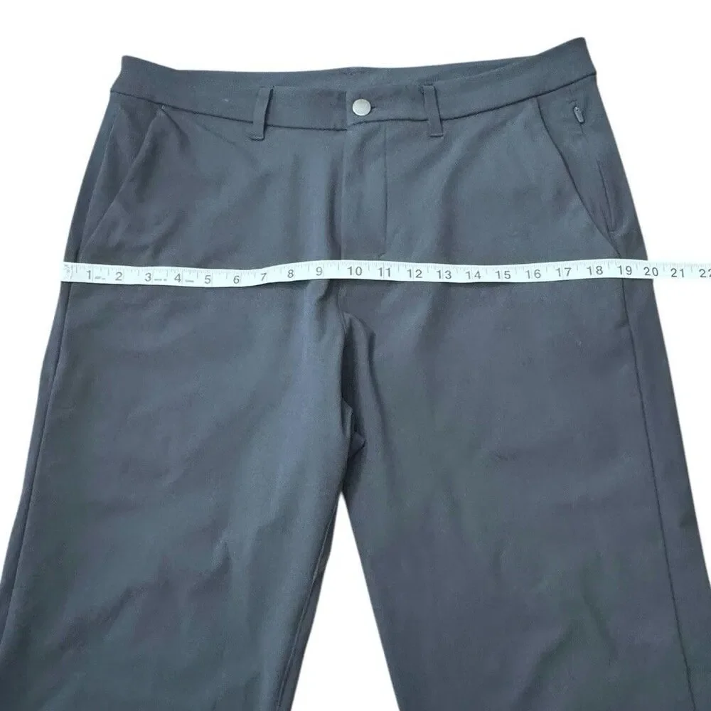 Lululemon Pants Commission Pant Slim Fit Warpstreme Obsidian Travel Men’s Sz 34